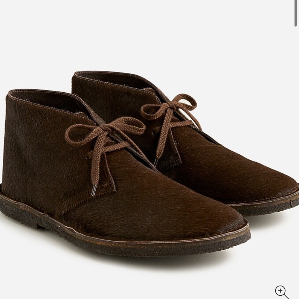 J.Crew 1990 MacAlister boots in pony hair